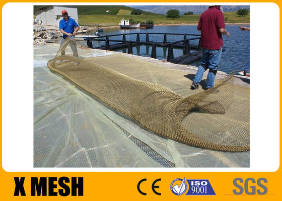 3.5mm 織糸網 35mm X 35mm 魚の生産のための開口サイズ