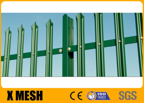緑の粉によって塗られる柵の塀のパネルは火力発電所のための厚さ3mmを青ざめさせる