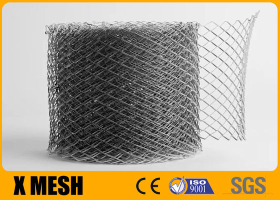 鋼鉄スタッコのダイヤモンドの網のコイル12x25mmの網のサイズ10 - 100メートルの長さ
