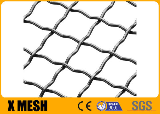 長さの3m編まれたステンレス鋼のひだを付けられた金網はASTM A853にパネルをはめる