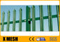 緑の粉によって塗られる柵の塀のパネルは火力発電所のための厚さ3mmを青ざめさせる